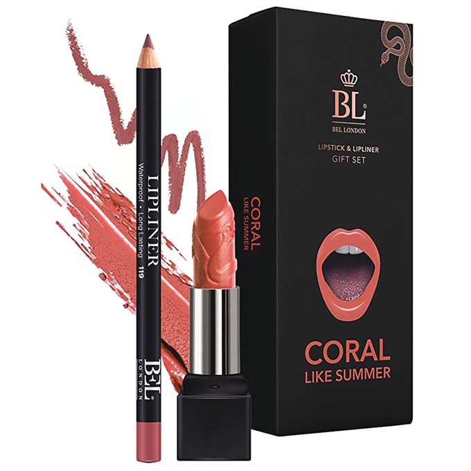 BEL London Lipstick & Lipliner Set, , large