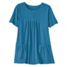 Knit Tunic with Patch Pockets, , large