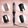 Volumizing Hot Curler Brush, Black, large