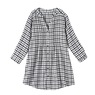 Pintuck Flannel Shirt, , large