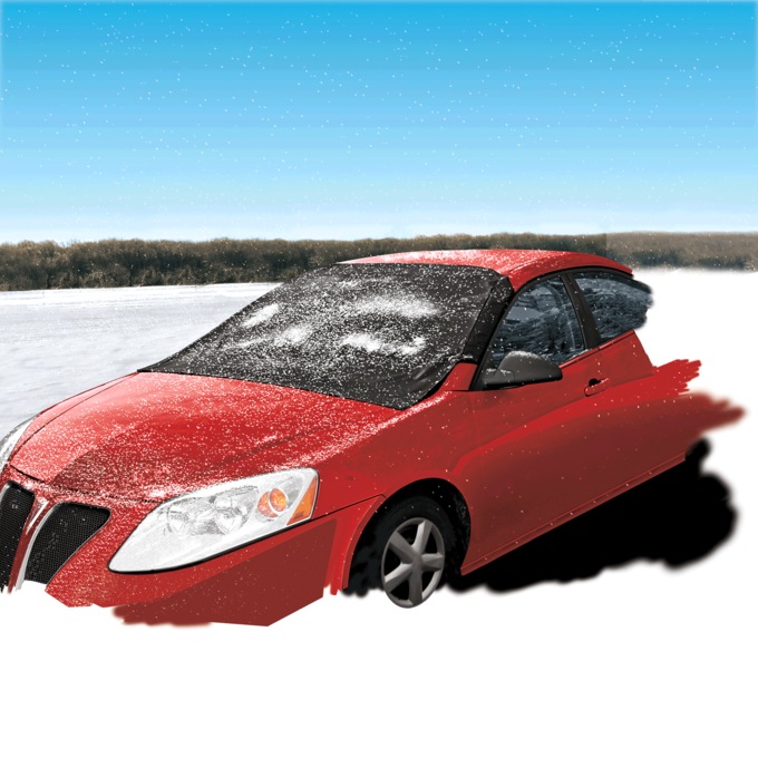Car/SUV Windshield Snow Cover, , large