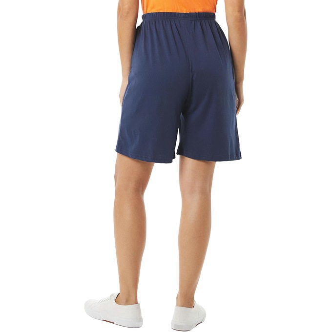 Knit Short - Solid and Print, Navy, large