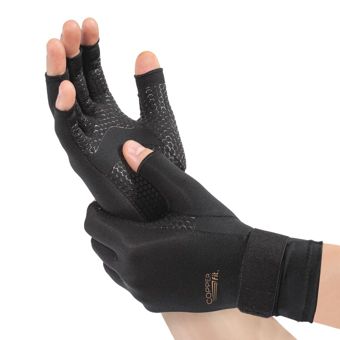 Copper Fit Ice Compression Gloves, , large