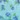 Total Chair Cushion , Blue Floral, swatch