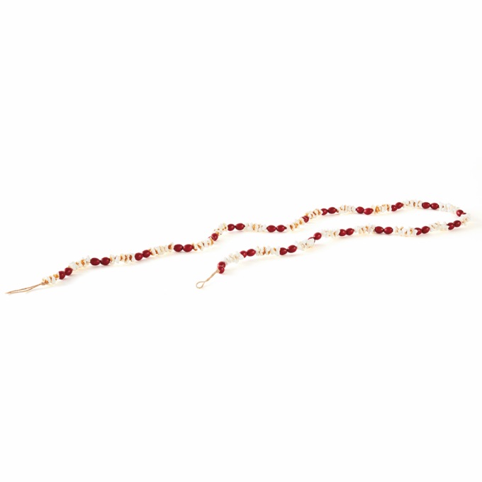 Faux Popcorn Cranberry Garland, , large