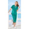 Embroidered Capri Set, , large