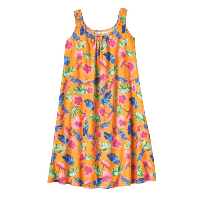 Free-Flowing Shift Dress, , large