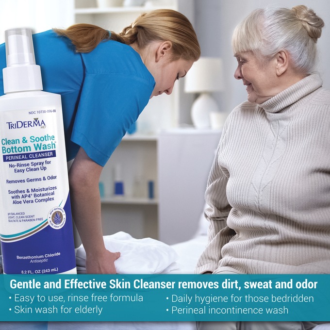 TriDerma&trade; Clean & Soothe Bottom Wash , , large