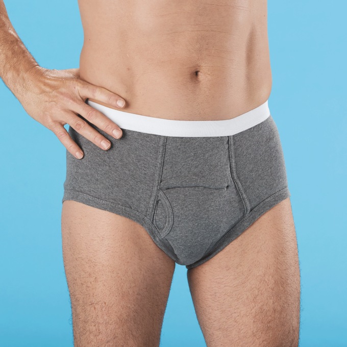 3-Pack Men's Moderate Absorbency Incontinence Briefs, , large