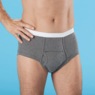 3-Pack Men's Moderate Absorbency Incontinence Briefs, , large