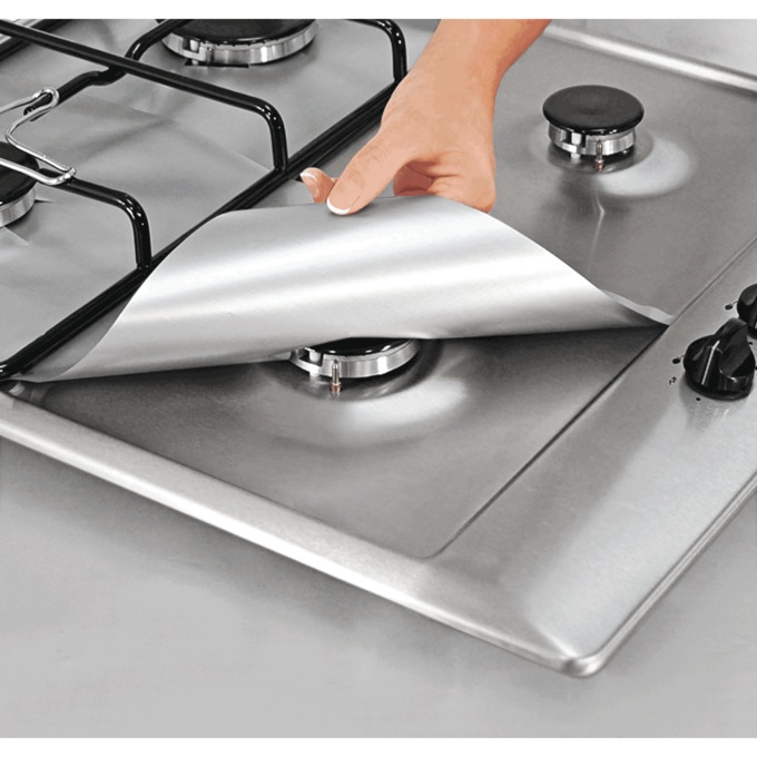 Set of 4 Gas Range Protectors, , large
