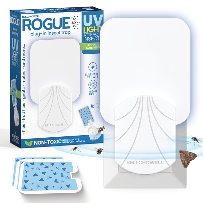 Bell+Howell Rogue Plug-In Insect UV Light Trap , , large