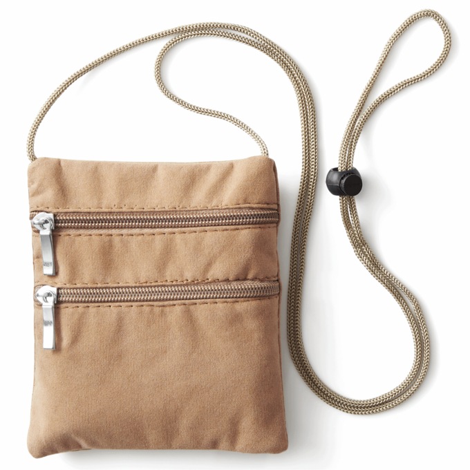 Faux-Suede Mini Crossbody, , large