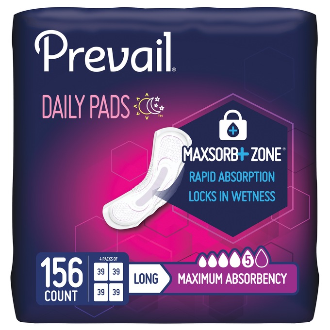 Prevail Ultra Plus Incontinence Pads, , large