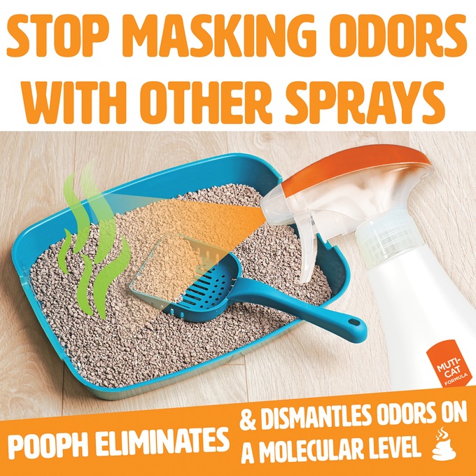 Pooph™ Kitty Litter Box Deodorizer, , large