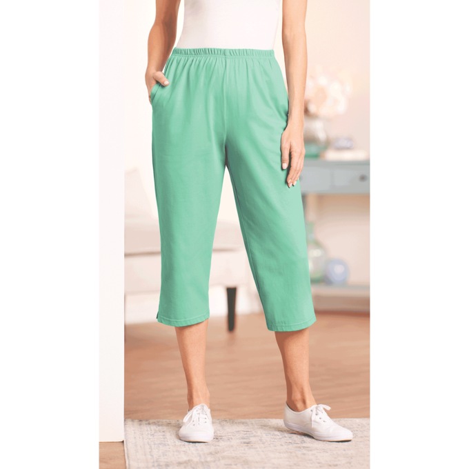 Knit Capri, , large