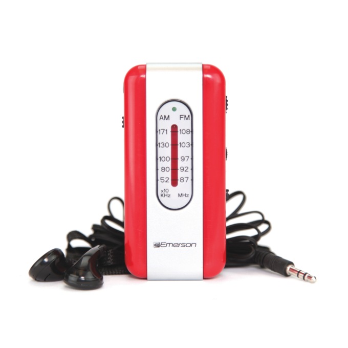 Portable AM/FM Radio, , large