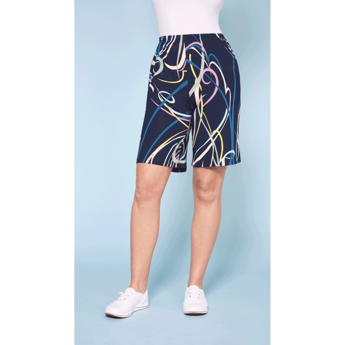 Knit Shorts - Print, , large