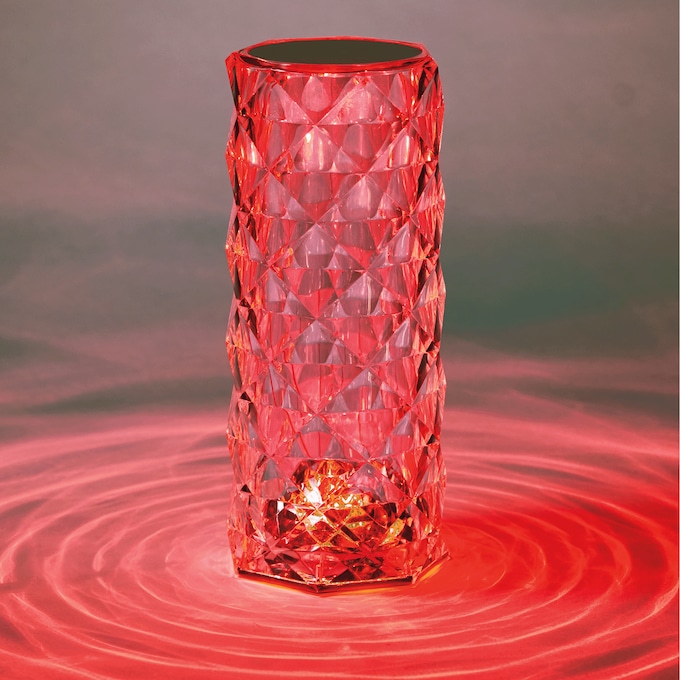 Crystal-Like Table Lamp, , large
