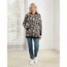 Snap-Front Cardigan, Dancing Daisies, large