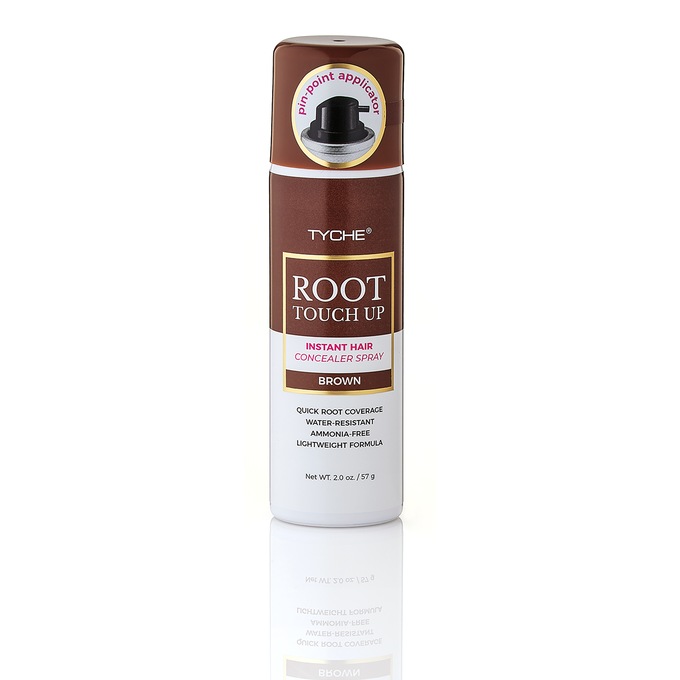 Tyche® Root Touch Up Instant Hair Spray, Brown, large