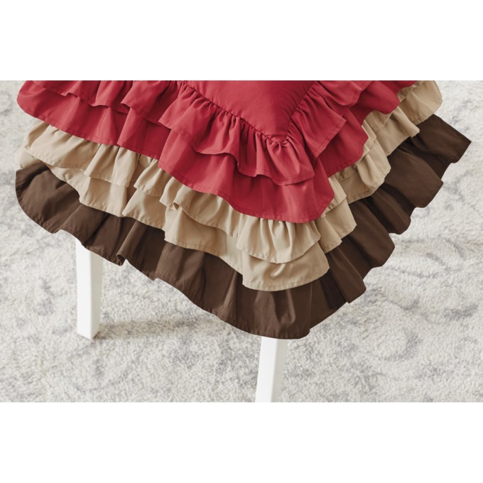 Double Ruffle Cushion, , large