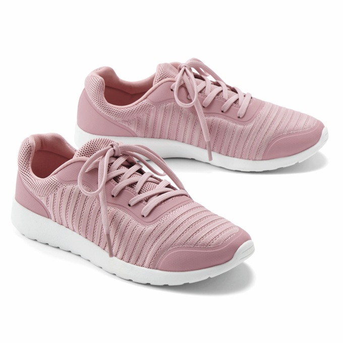 Women's Cam Sneaker, Mauve, large