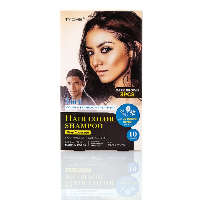Tyche® Magic Hair Color Shampoo, , large