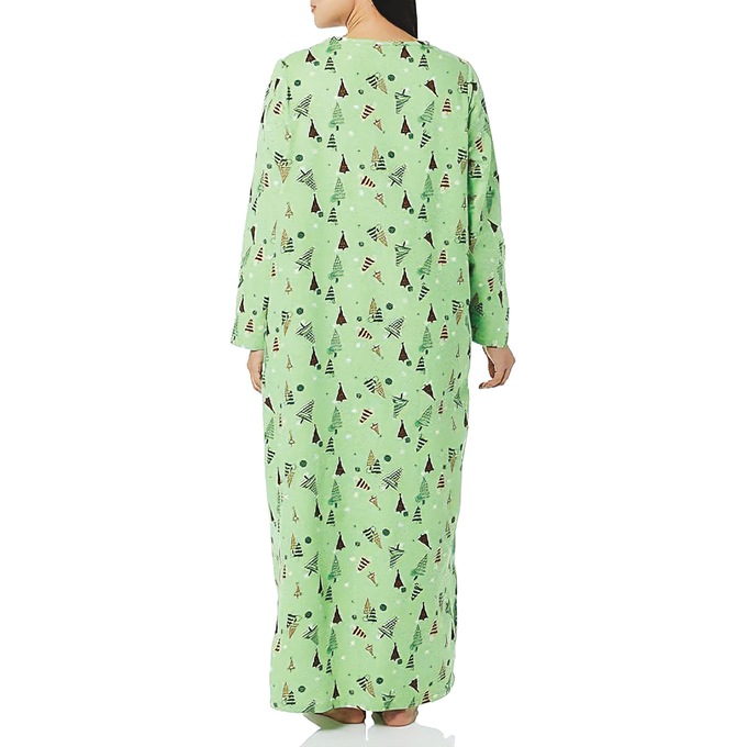 Flannel Nightgown, Holiday, large