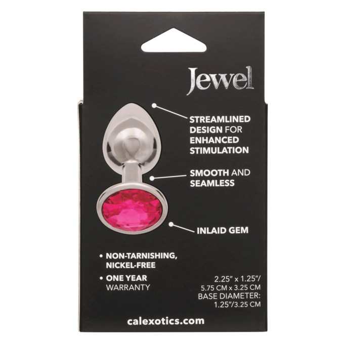 Jewel Small Rose Plug by Calexotics, , large