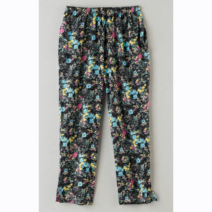 Knit Capri - Print, , large