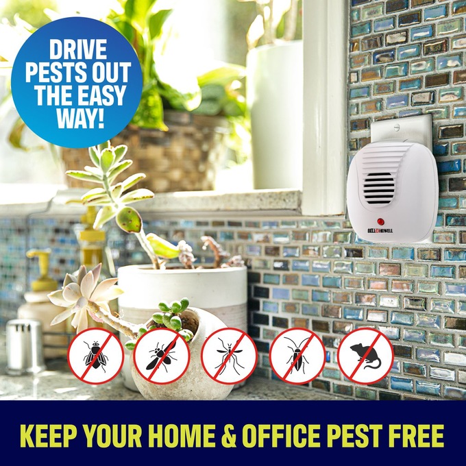 Bell & Howell Pest Repellers 4-Pack, , large