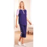 Short-Sleeve Henley Baseball Tunic, , large