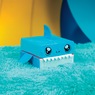 Pillow Cube Kid, Blue Shark, large