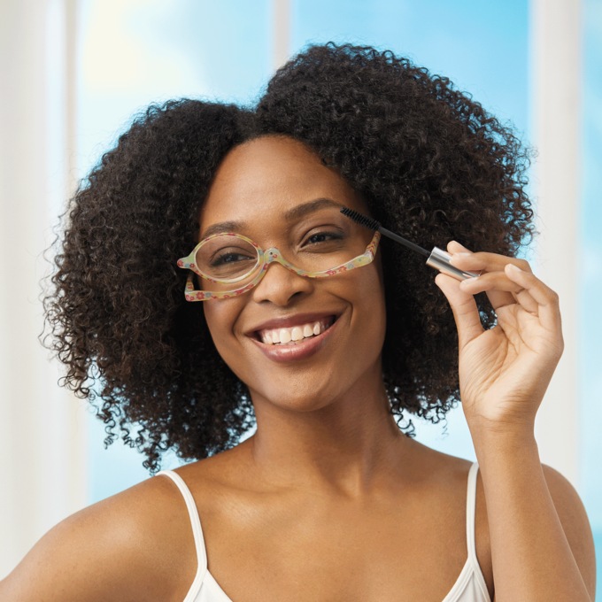 Makeup Magnifying Glasses with Pouch, , large