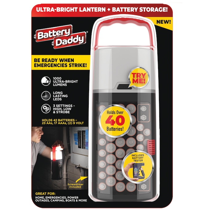 Battery Daddy Lantern with Battery Case, , large