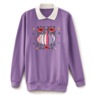 Embroidered Fleece Top, , large