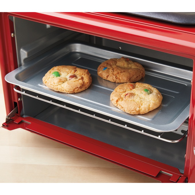 3-in-1 Breakfast Maker, Red, large